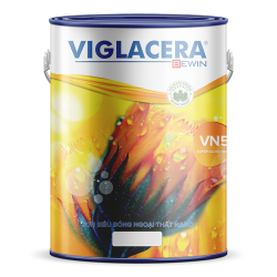 VIGLACERA - SUPER GLOSS NANO - Sơn siêu bóng ngoại thất nano 5l