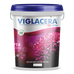 VIGLACERA - GLOSS ONE GREEN PLUS - Sơn siêu bóng sinh học nội thất 18l