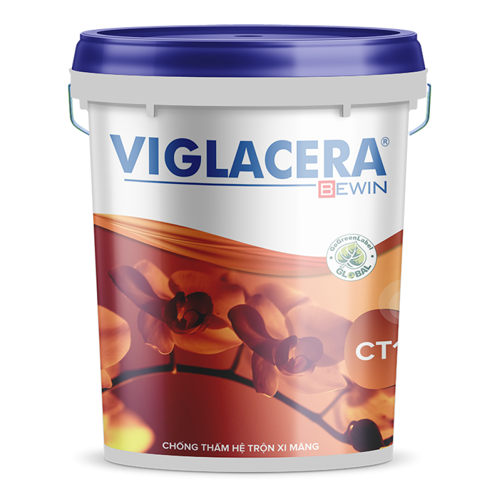 VIGLACERA - CT16 - Sơn chống thấm hệ trộn xi măng 20kg